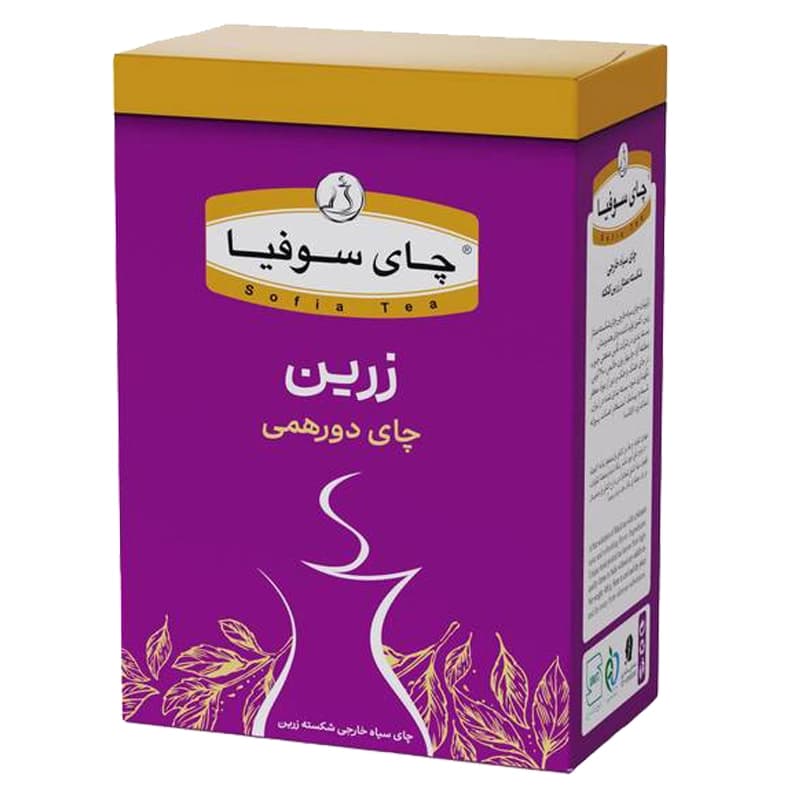 چای شکسته زرین ساده سوفیا پاکتی ۴۰۰ گرمی