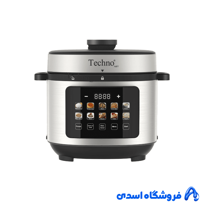 زودپز چندمنظوره تکنو مدل Te‑624 — تصویر ۳