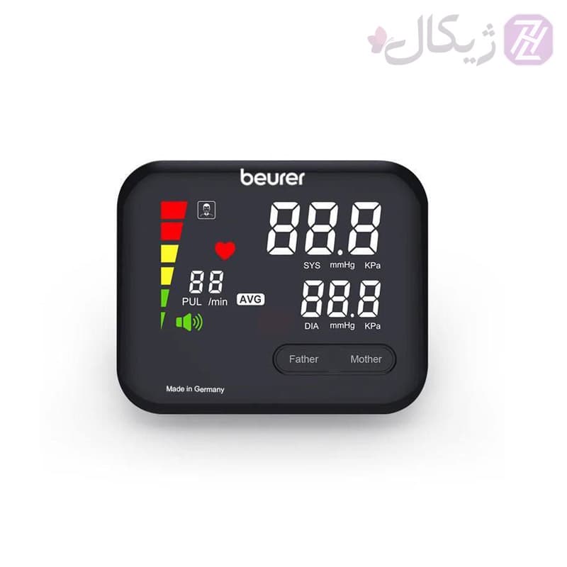 فشار سنج بازویی دیجیتالی بیورر مدل beurer BM102 (سخنگو فارسی) — تصویر ۸