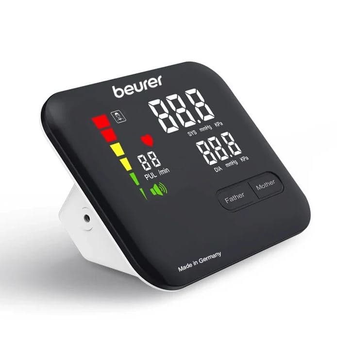 فشار سنج بازویی دیجیتالی بیورر مدل beurer BM102 (سخنگو فارسی) — تصویر ۳