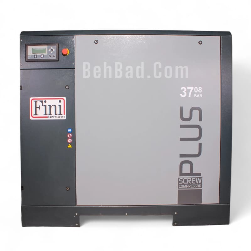 کمپرسور اسکرو 37 کیلووات 6 متر مکعب Fini ایتالیا مدل PLUS 38-08