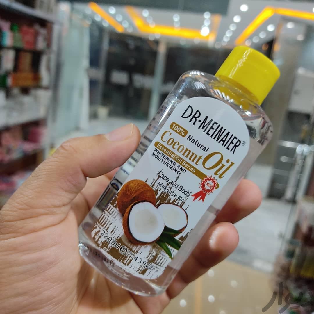 روغن ماساژ صورت و بدن نارگیل DR.MEINAIER — تصویر ۶