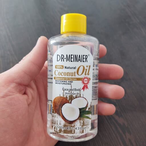 روغن ماساژ صورت و بدن نارگیل DR.MEINAIER — تصویر ۷