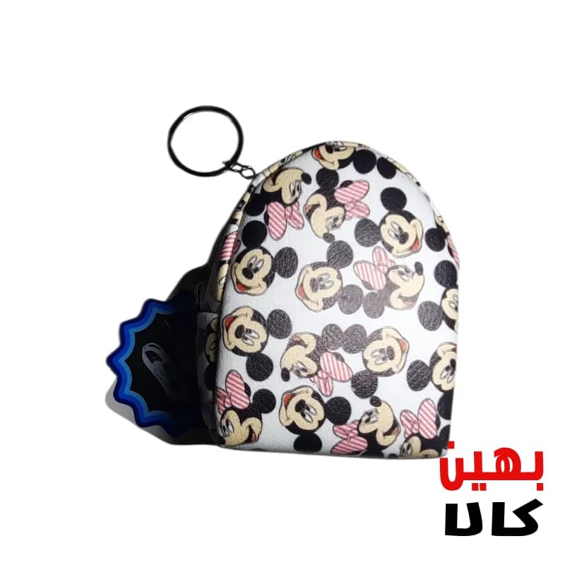 کیف هندزفری و شارژر_طرح میکی موس