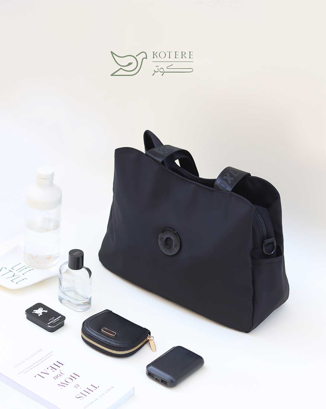 کیف بزرگ دستی دوشی چیبائو کد 9034 — تصویر ۷