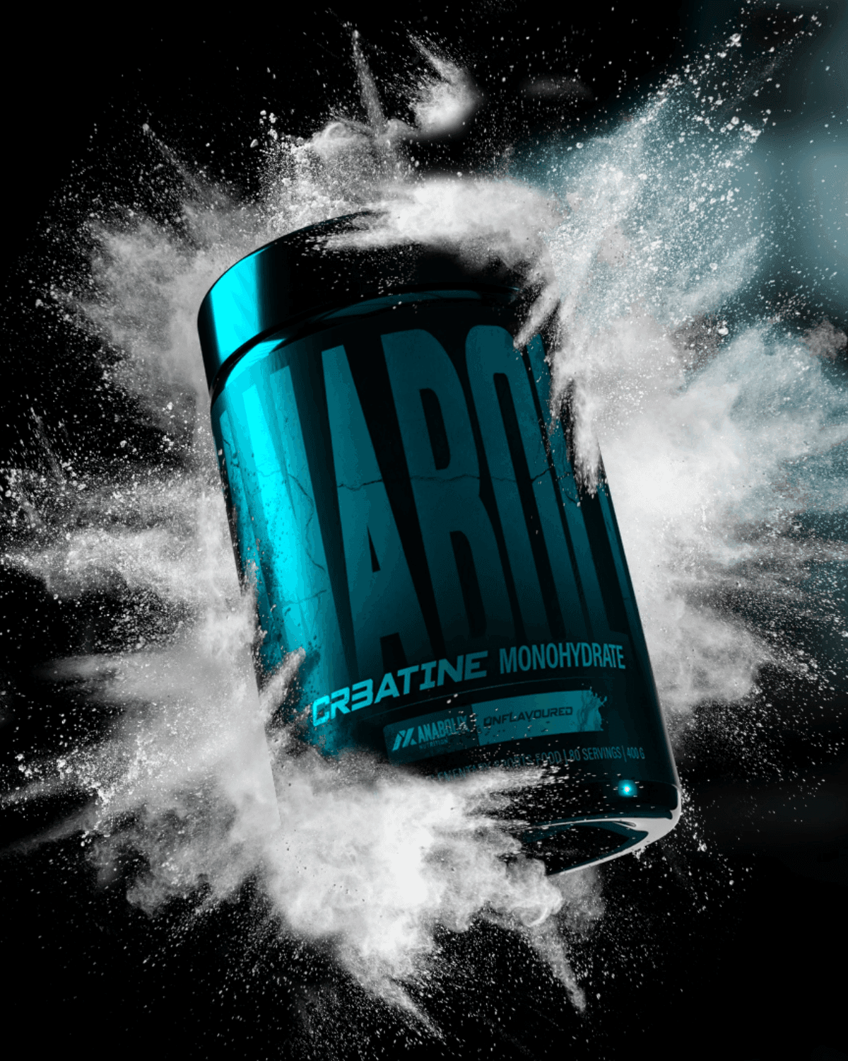 پودر کراتین مونوهیدرات آنابولیکس بدون طعم 400 گرمی (Anabolix Creatine Monohydrate Unflavoured 400gr 80 Serves) — تصویر ۹