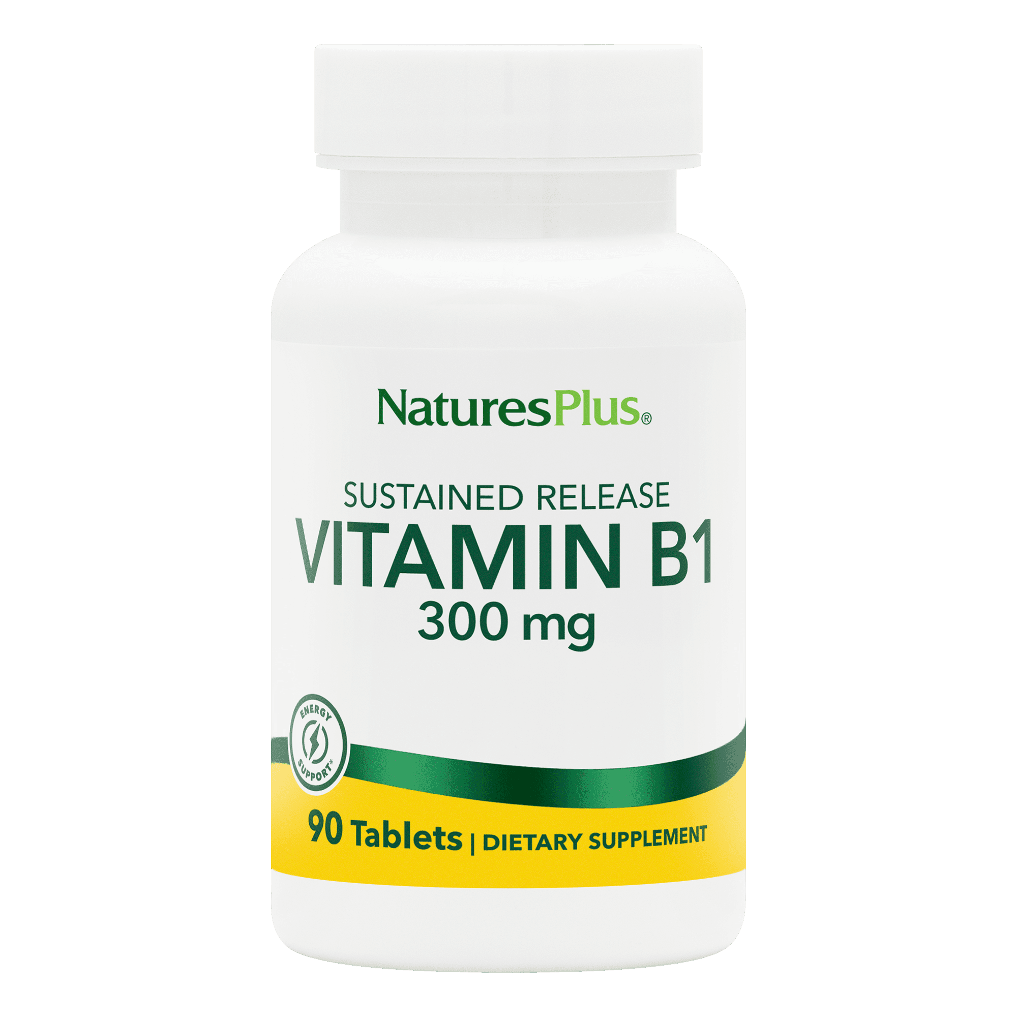 قرص ب1 بنفوتیامین نیچرز پلاس 300 میلی‌گرم بسته 90 عددی (NaturesPlus B1 Benfotiamin 300mg 90 Tablets)