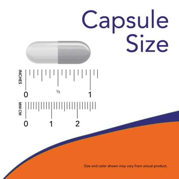 NOW Foods Choline & Inositol 100 Veg Capsules — تصویر ۵