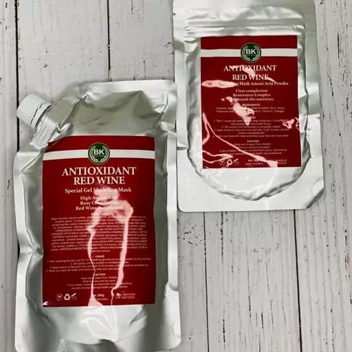 ماسک دوفاز بست کلین کره best klin لاکچری شراب قرمز — تصویر ۲