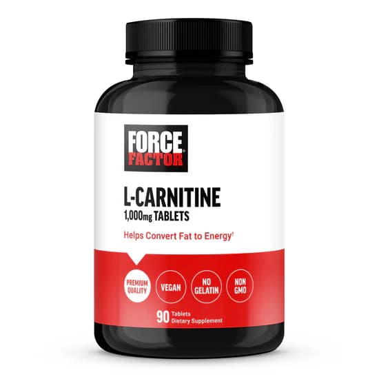 Force Factor Essentials L-Carnitine 90 Capsules