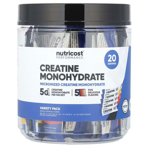 Nutricost Performance Creatine Monohydrate 20 Sticks