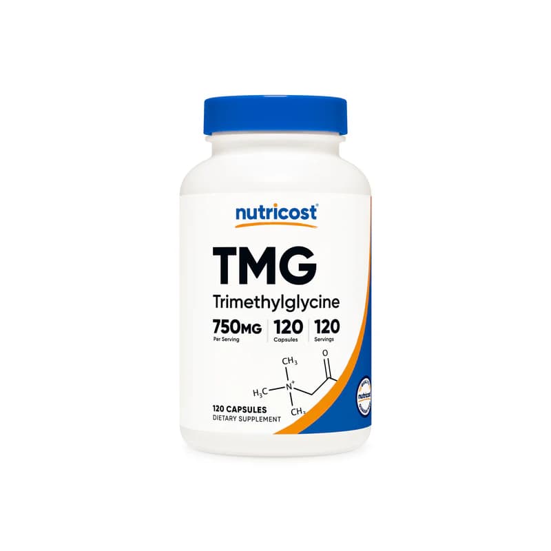 Nutricost TMG (Trimethylglycine) 750mg 120 Capsules