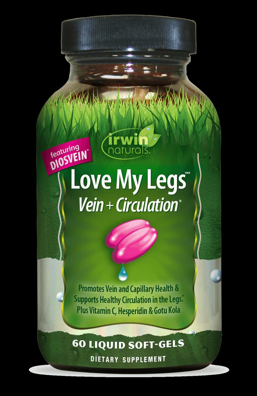 Irwin Naturals, Love My Legs, Vein Circulation 60 Liquid Soft-Gels — تصویر ۲