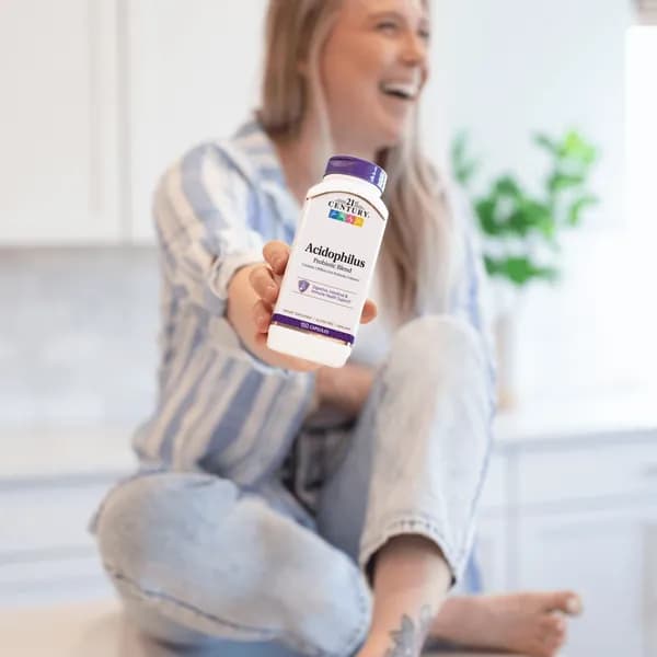 کپسول ترکیبی پروبیوتیک اسیدوفیلوس قرن بیست و یکم بسته ۱۵۰ عددی (21st Century Acidophilus Probiotic Blend 150 Capsules) — تصویر ۵