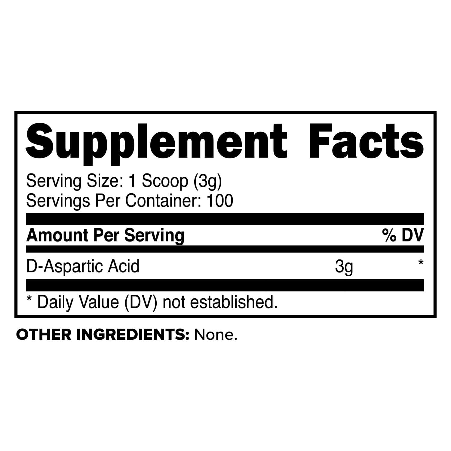 پودر دی اسپارتیک اسید بدون طعم پریمافورس بسته 300 گرمی (PrimaForce D-Aspartic Acid Powder Unflavored 10.6 oz 300 g) — تصویر ۳