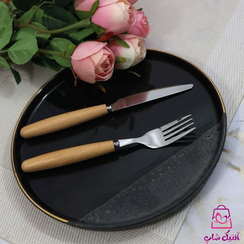 کارد و چنگال دسته بامبو