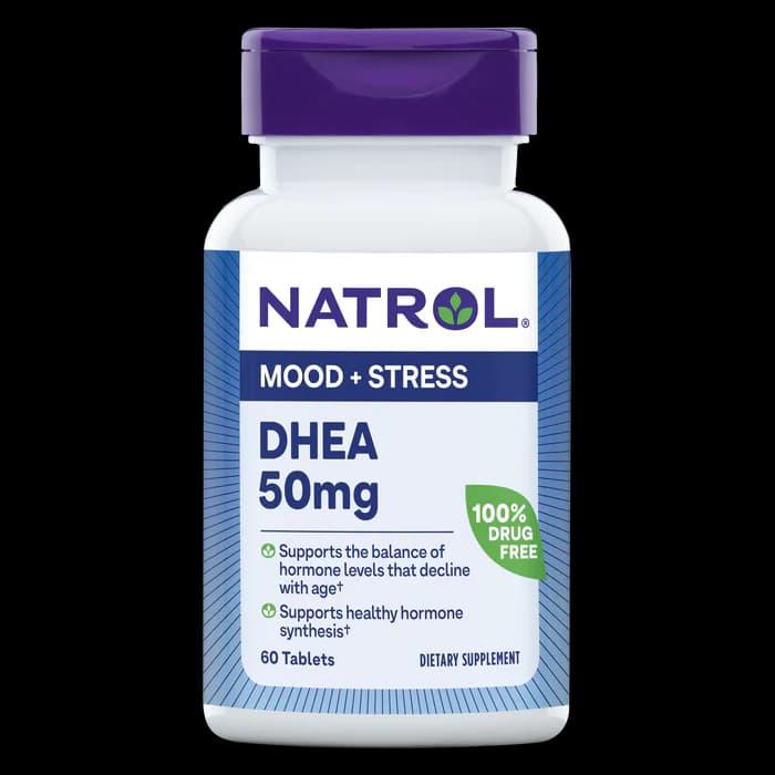 قرص دی اچ ای ای (دهیدرواپی آندروسترون) ناترول 50 میلی گرم بسته 60 عددی (Natrol DHEA (Dehydroepiandrosterone) 50 mg 60 Tablets) — تصویر ۲