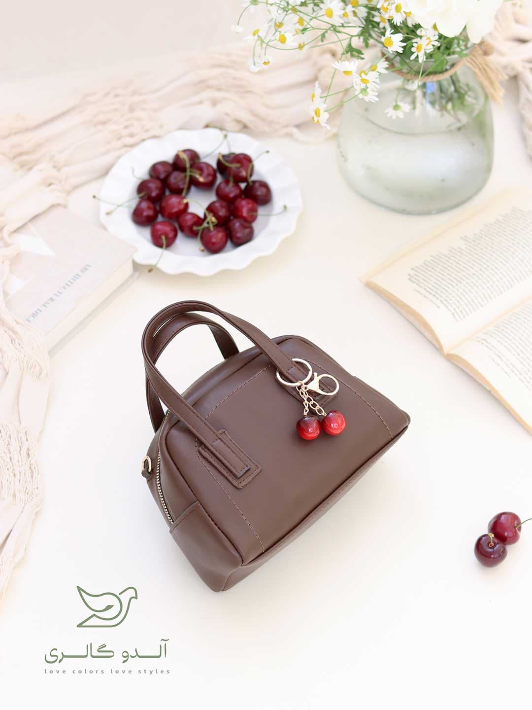 کیف دستی دوشی پینک چری