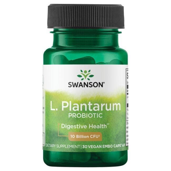 کپسول گیاهی سوانسون بسته 30 عددی (SWANSON Probiotics L. Plantarum Probiotic Inner Bowel Support)