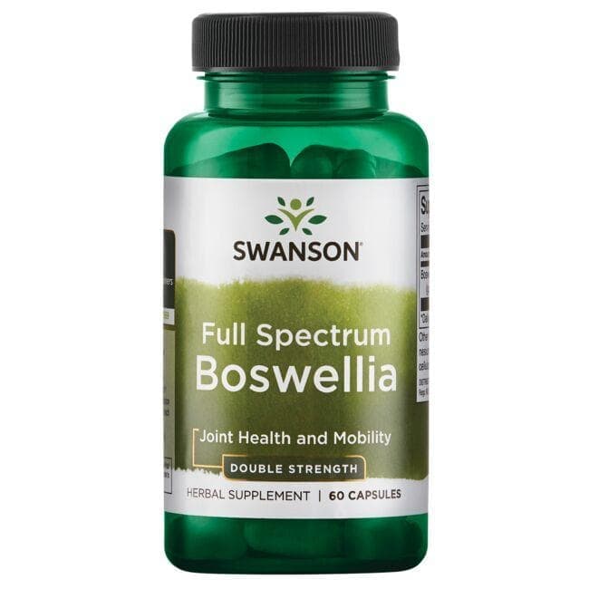 کپسول 800 میلی‌گرم سوانسون بسته 60 عددی (SWANSON Premium Full Spectrum Boswellia Double Strength 800mg 60 Capsules)