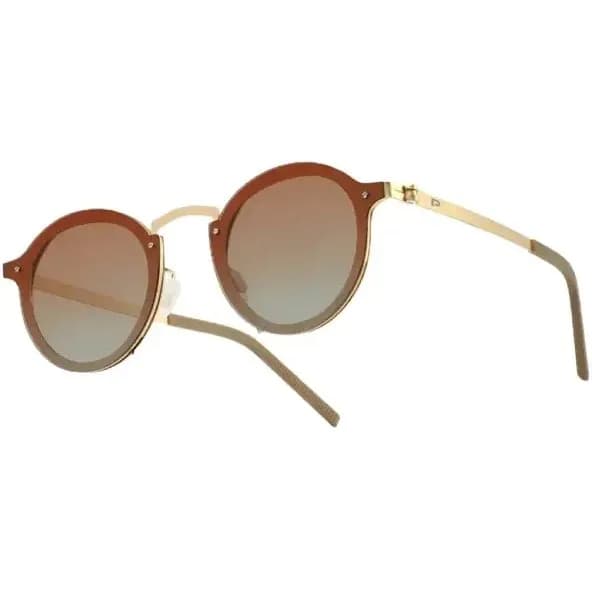 عینک آفتابی گرد پرودو مدل Riviera PDLFST5202GD با محافظ UV400