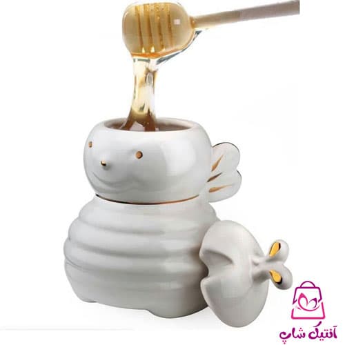 عسل خوری زنبور سرامیکی
