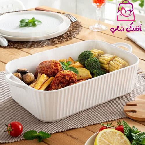 تابه سرامیکی مستطیل
