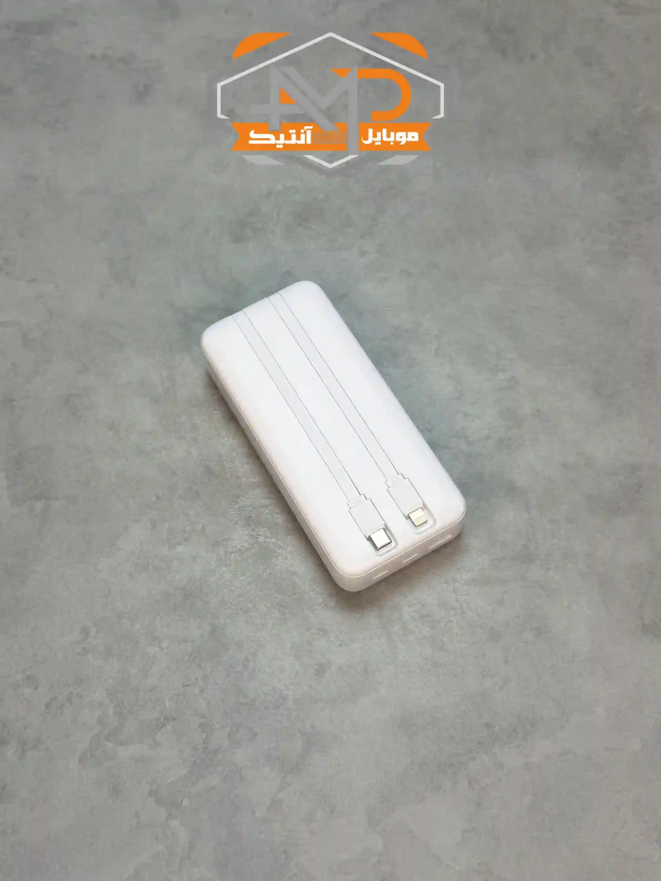 پاور بانک 369 با ظرفیت 20000 مدل P4 | با خروجی لایتنینگ و تایپ سی — تصویر ۷