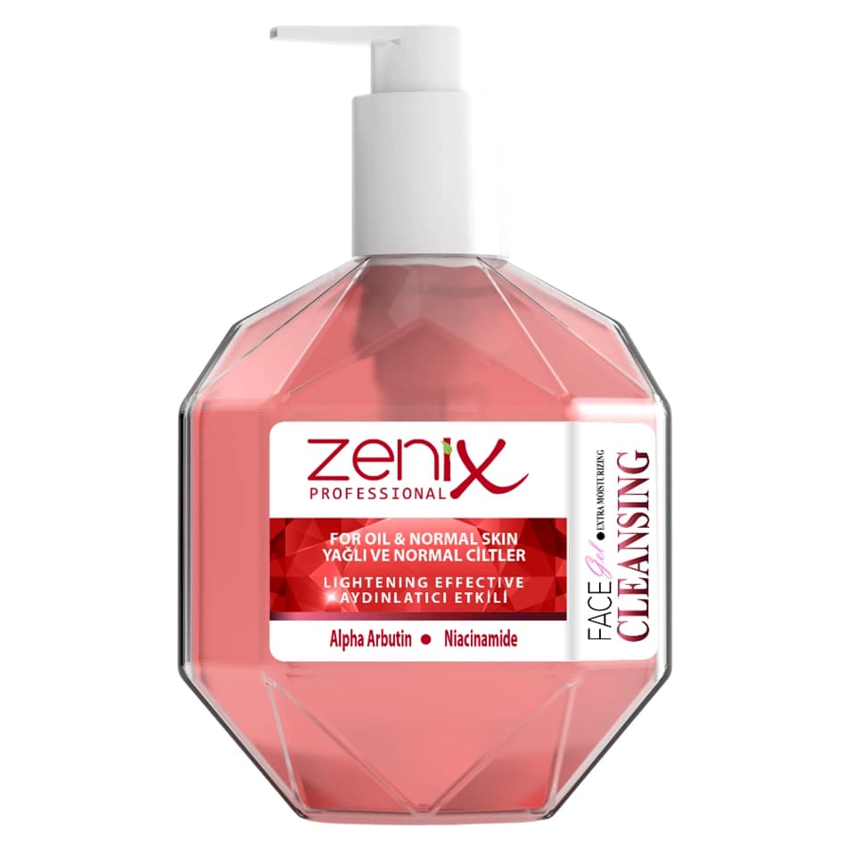 ژل شست و شوی صورت مناسب پوست های نرمال و چرب زنیکس zenix face cleaning gel for oily & normal حجم 285 میلی لیتر