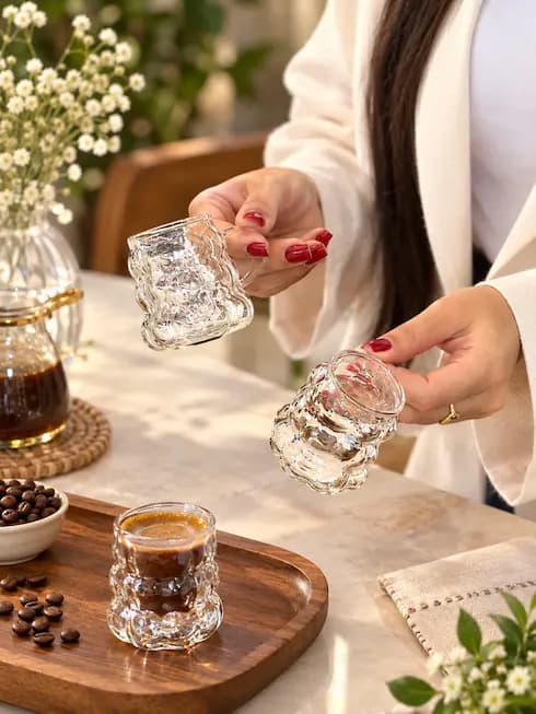 قهوه خوری پیرکس 6عددی