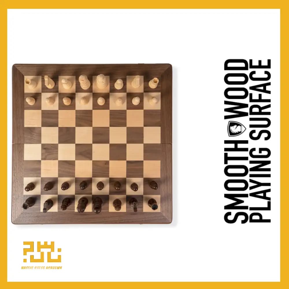 صفحه و مهره چوبی کلاسیک سفری وارداتی Chess Armory — تصویر ۳
