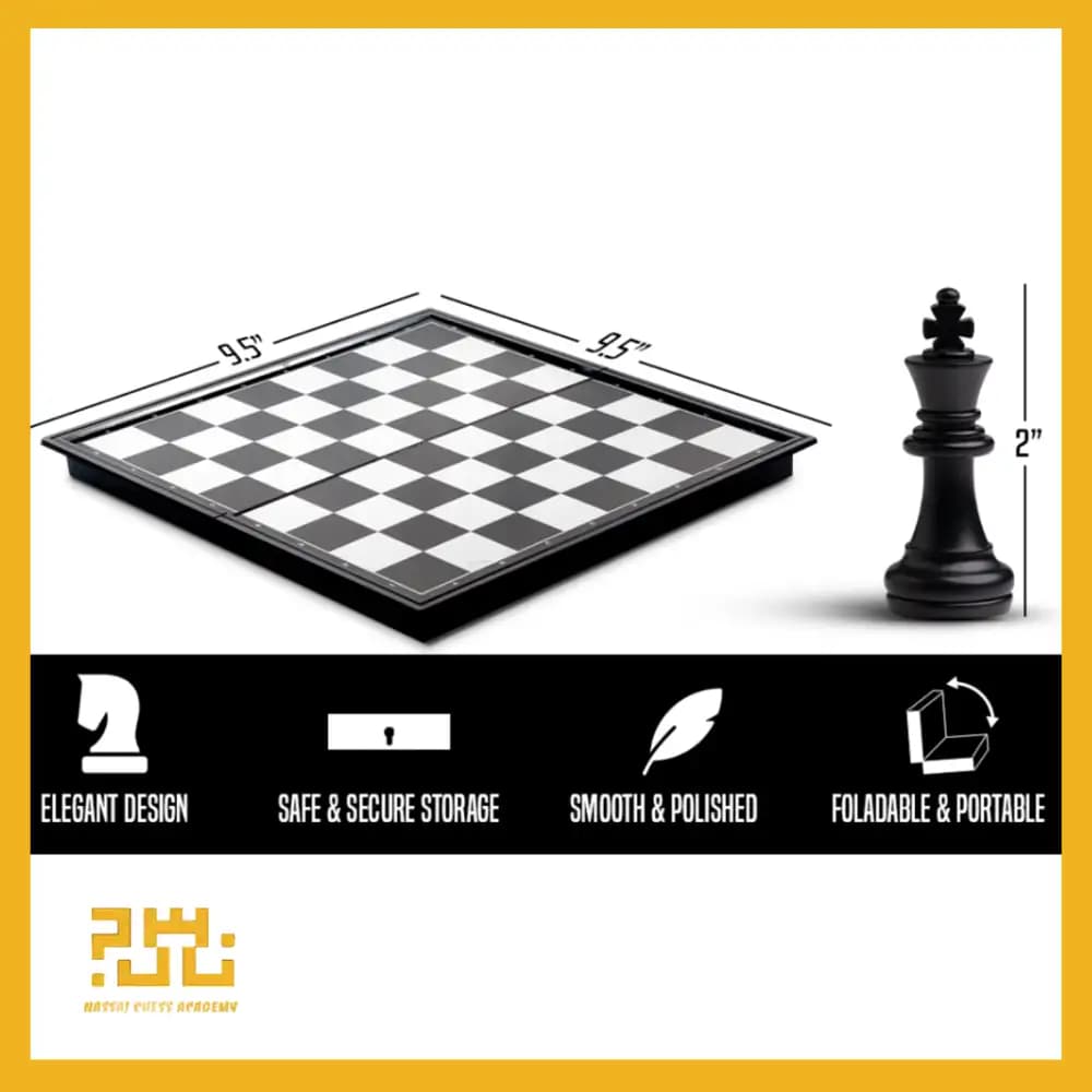 ست شطرنج سفری مغناطیسی وارداتی Chess Armory — تصویر ۶