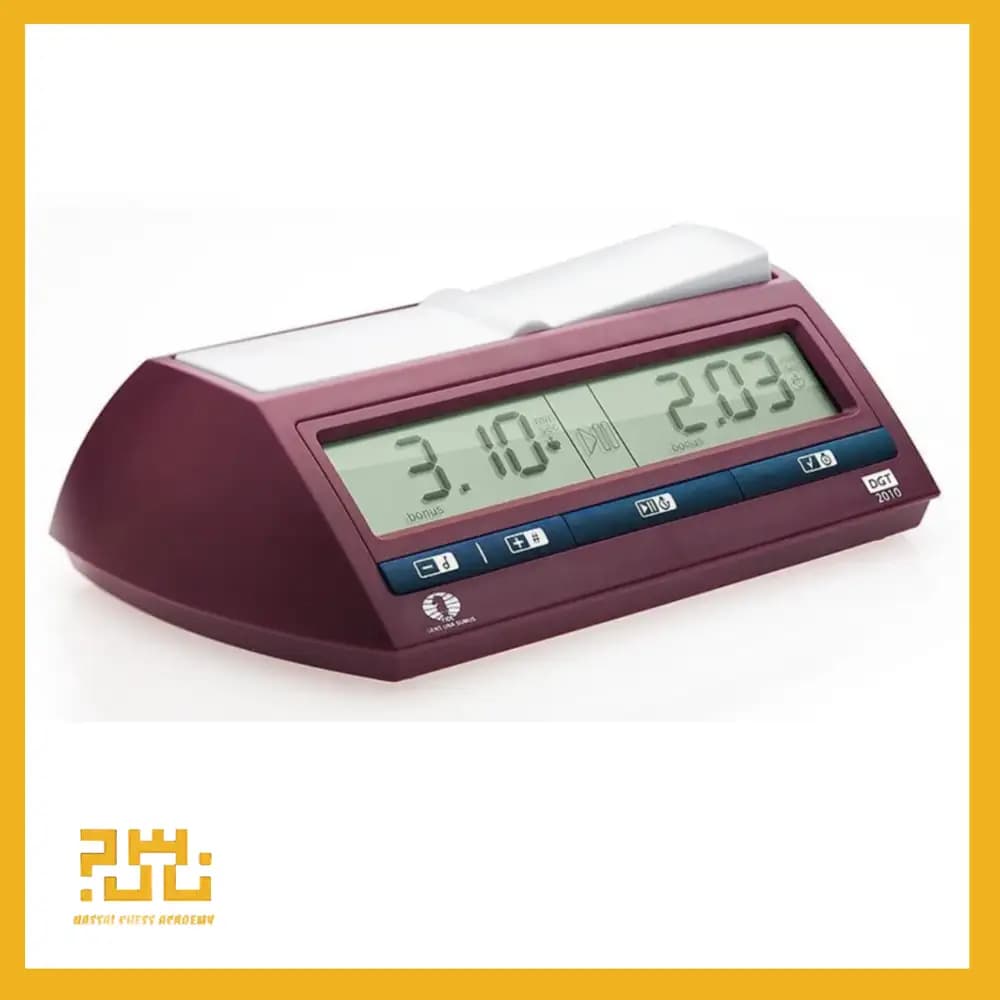 ساعت شطرنج فوق حرفه ای دیجیتال وارداتی DGT_2010 — تصویر ۴