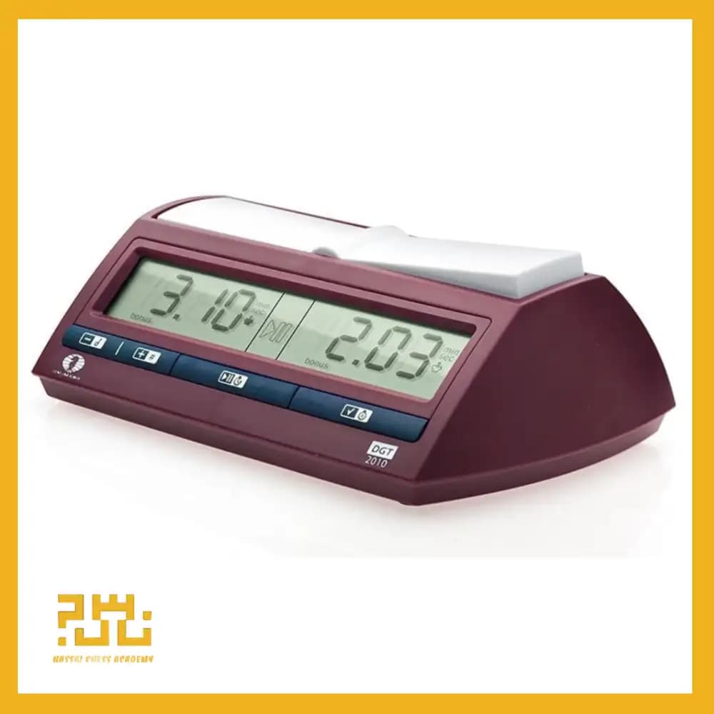 ساعت شطرنج فوق حرفه ای دیجیتال وارداتی DGT_2010 — تصویر ۳