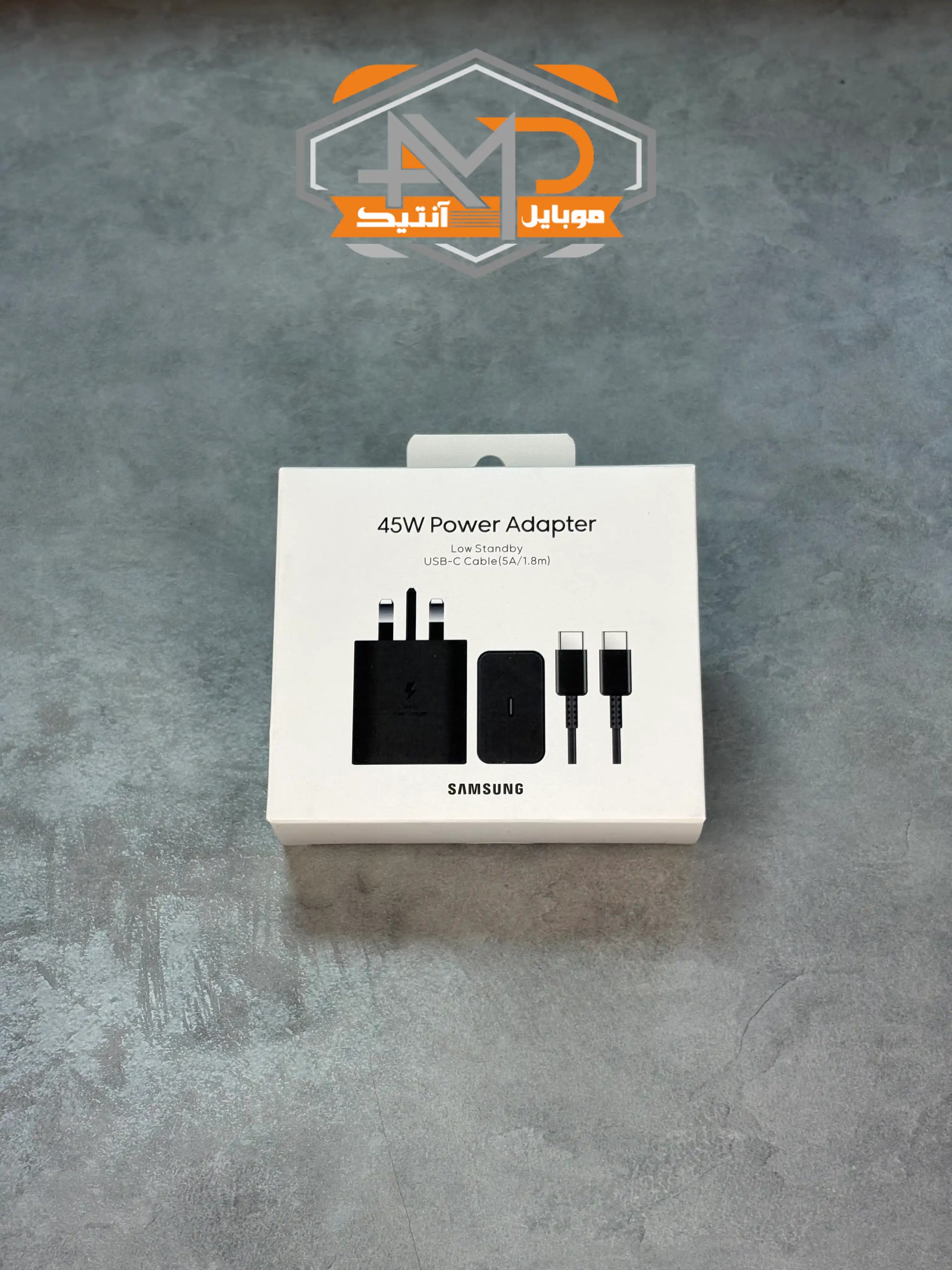 شارژر سامسونگ 45 وات اصل چین با کابل — تصویر ۵