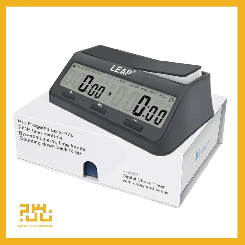 ساعت شطرنج دیجیتال وارداتی LEAP_PQ9917 — تصویر ۹