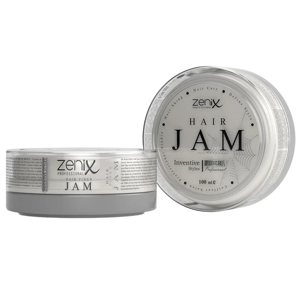 آدامس مو اسپایدر مدل نقره‌ای زنیکس zenix men hair style fiber jam inventive حجم 100 میلی لیتر — تصویر ۲