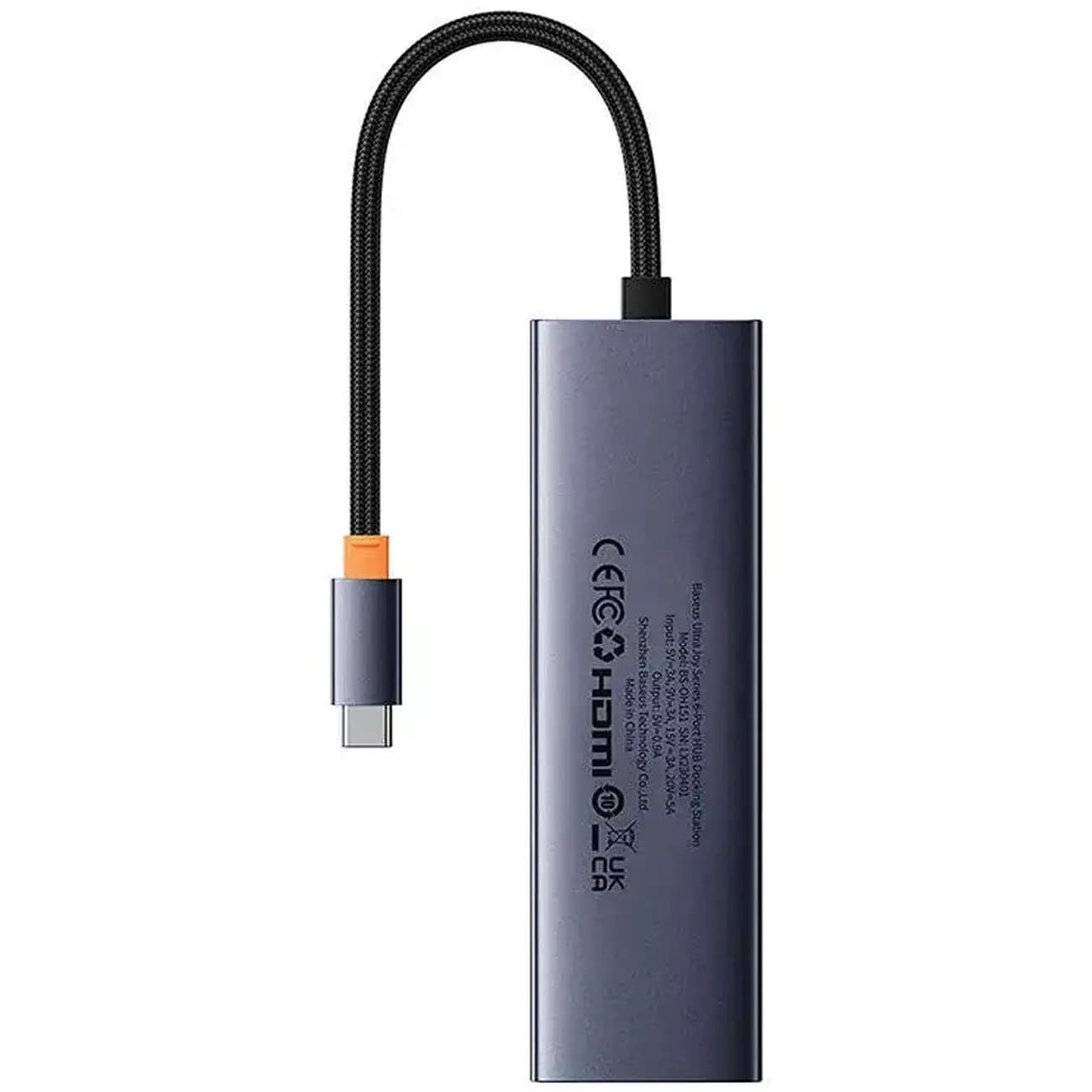 هاب USB-C شش پورت بیسوس مدل BS-OH151 — تصویر ۲