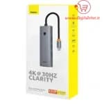 هاب USB-C شش پورت بیسوس مدل BS-OH151 — تصویر ۹