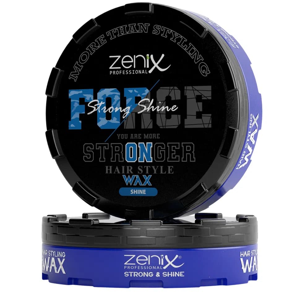 واکس موی فورس مدل استرانگ شاین زنیکس zenix force hair style wax strong shine حجم 150 میلی لیتر