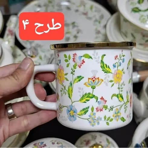 ماگ لعابی در 4 طرح — تصویر ۳