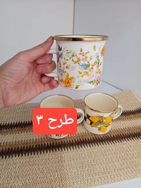 ماگ لعابی در 4 طرح — تصویر ۴