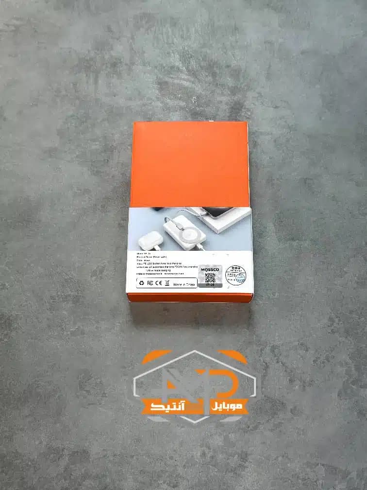 پاوربانک وایرلس مگنتی Mossco (مسکو ) ظرفیت 10000 مدل IP-25 — تصویر ۳