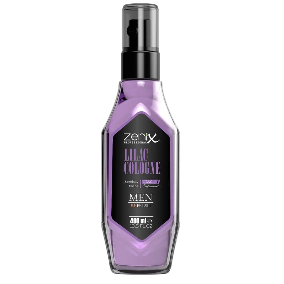 افتر شیو زنیکس رایحه یاس بنفش zenix men cologne lilac حجم 400 میلی لیتر — تصویر ۲