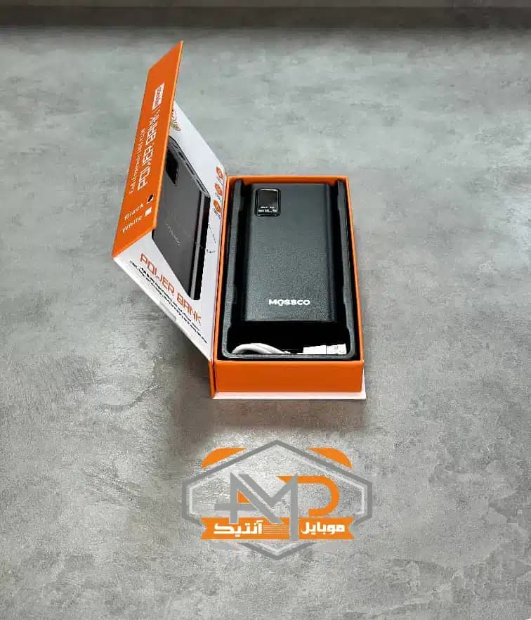 پاوربانک Mossco (مسکو) 20000 مدل k-200 با گارانتی — تصویر ۹