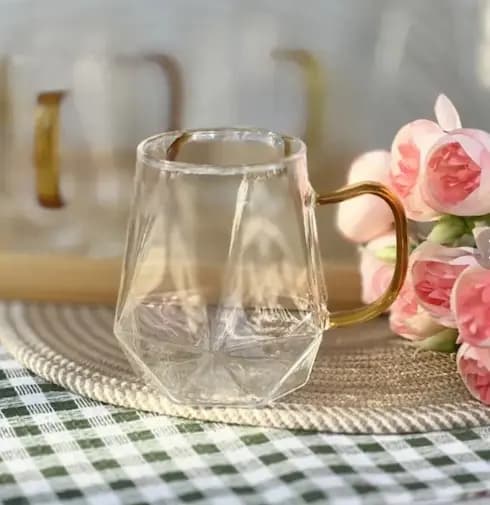 ست پارچ و لیوان شیشه‌ ای همراه سینی 8پارچه — تصویر ۴
