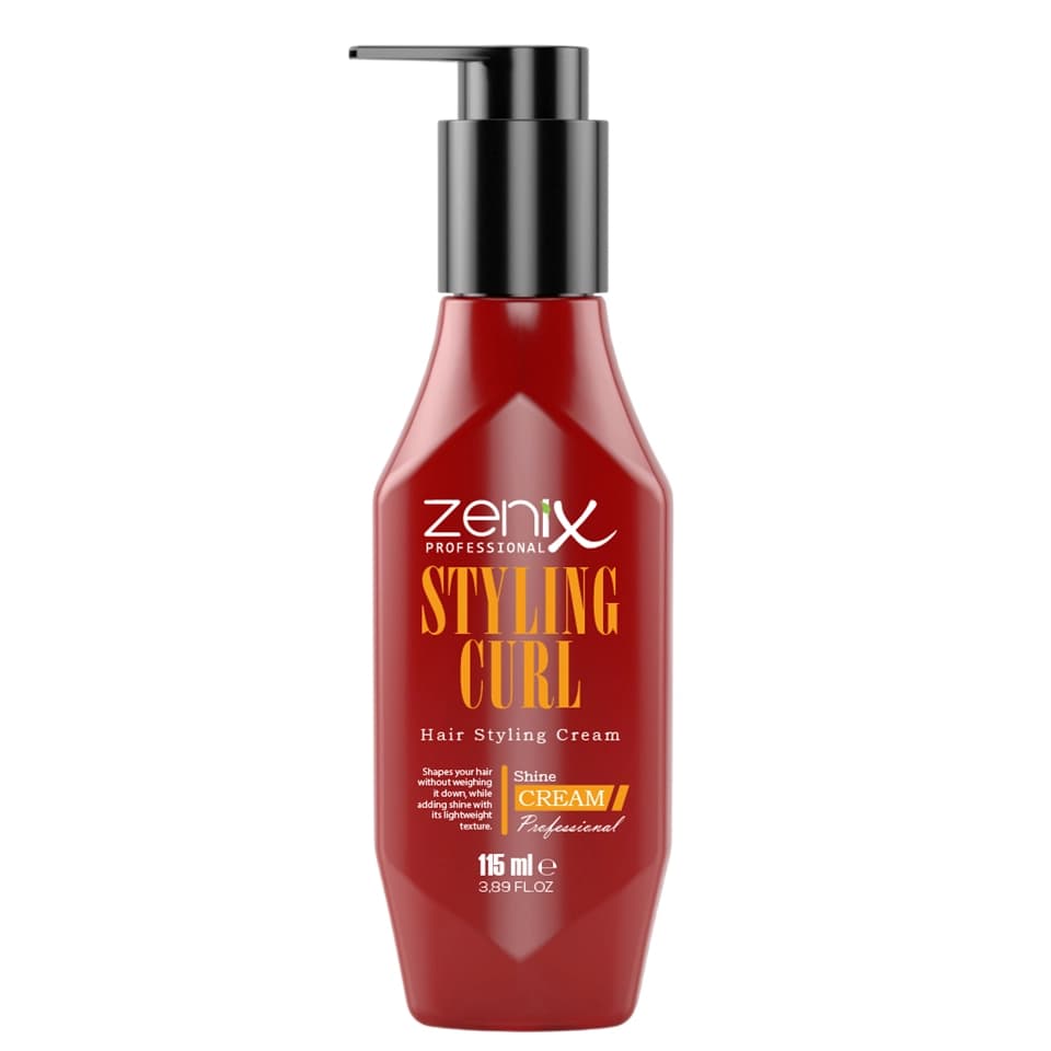 کرم موی فر کننده مو زنیکس zenix hair style cream curl حجم 115 میلی لیتر
