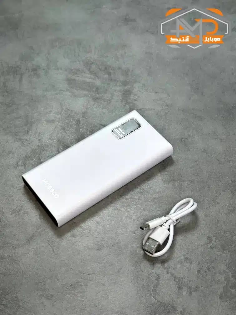پاوربانک Mossco(مسکو) 10000 مدل k-100 با گارانتی در دو رنگ — تصویر ۴
