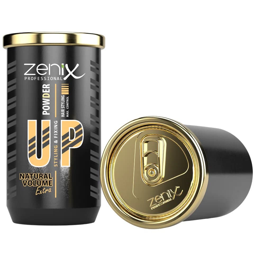 پودر حالت دهنده مو سری حجم طبیعی زنیکس zenix hair styling powder natural volume وزن 20 گرم