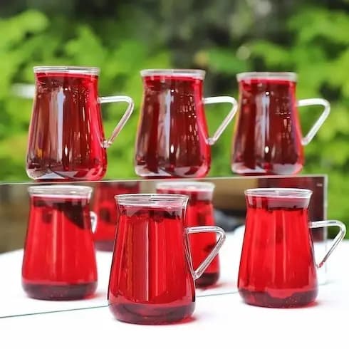 فنجان پیرکس وارداتی 6 عددی